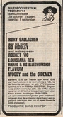 Rory Gallagher / Louisiana Red / Bo Diddley / Rocket 88 / Flavium / Woody & The Sidemen on Sep 1, 1984 [080-small]