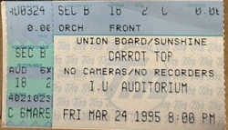 tags: Ticket - Carrot Top on Mar 24, 1995 [482-small]