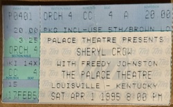 tags: Ticket - Sheryl Crow / Freedy Johnston on Apr 1, 1995 [483-small]