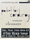Pocket for Corduroy / Elenore on Mar 24, 2000 [843-small]