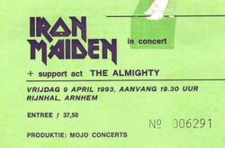 Iron Maiden / The Almighty on Apr 9, 1993 [042-small]