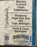 Tomahawk Setlist from Claremont Showground, Perth WA 05/03/2013 - 2 songs after Southpaw are not in view because of ticket -Bad Brains, How Low Can a Punk Get (cover) and George Jones, Just One More (cover).
Blue 18+ ID band also in photo., Soundwave Festival 2013 on Mar 4, 2013 [212-small]