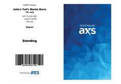 Ticket, Martin Barre on Jun 25, 2022 [764-small]