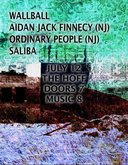 Wallball / Aiden Jack Finnecy / Ordinary People / Saliba on Jul 12, 2025 [570-small]