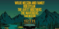 tags: Gig Poster - Willie Nelson / Bob Dylan / The Avett Brothers / The Mavericks / Waylon Payne / Tami Neilson on Jul 6, 2025 [913-small]