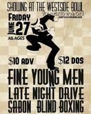 tags: Gig Poster - Fine Young Men / Late Night Drive / Sabon / Blind Boxing on Jun 27, 2025 [942-small]