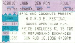 HORDE Festival on Aug 18, 1996 [423-small]