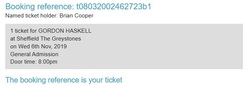 Ticket, Gordon Haskell on Nov 6, 2019 [231-small]
