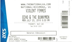 Violent Femmes / Echo & the Bunnymen on Jul 23, 2018 [115-small]