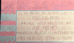 Rollins Band / Helmet / sausage on Aug 12, 1994 [539-small]