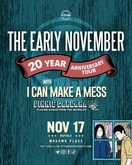 The Early November / I Can Make A Mess / Vinnie Caruana on Nov 17, 2022 [547-small]