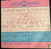The Fugees / Ben Harper & The Innocent Criminals / Spearhead on Dec 15, 1994 [549-small]