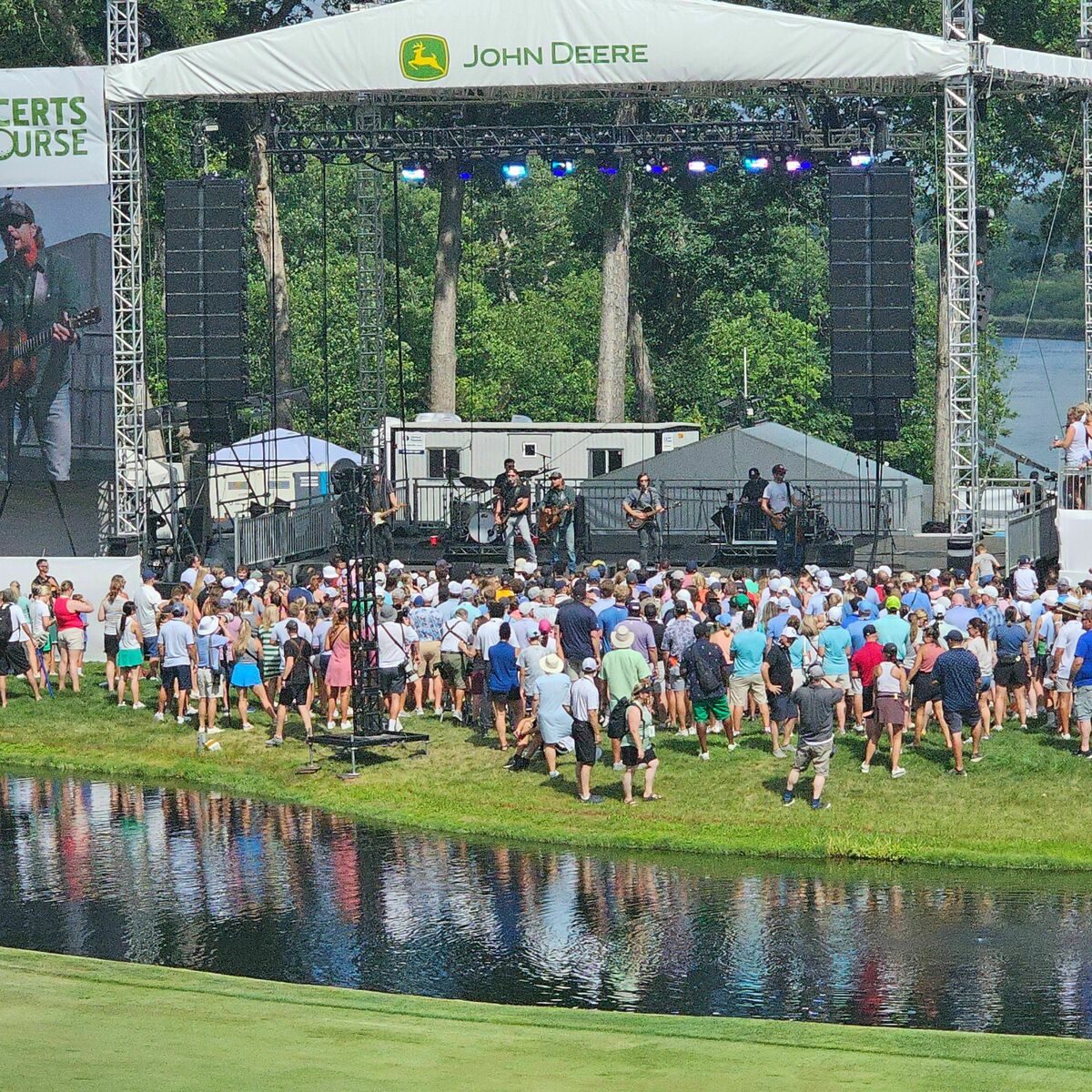 Concert History of John Deere Classic - Large Image 