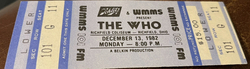 The Who / Little Steven & The Disciples of Soul on Dec 13, 1982 [547-small]