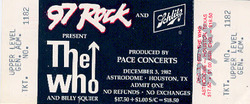 The Who / Billy Squier / Steel breeze on Dec 3, 1982 [550-small]