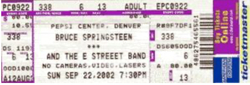 Bruce Springsteen & The E Street Band on Sep 22, 2002 [053-small]