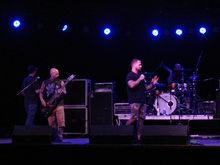 Sound Check Bleeding Through, tags: Bleeding Through, Pomona, California, United States, The Glass House Concert Hall - Bleeding Through / Lionheart / Scars of Tomorrow / Winds of Plague on Jul 13, 2014 [706-small]