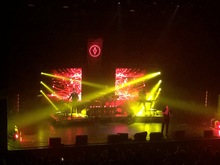 VNV Nation ~ Ronan Harris, Mike Wimer, Gabriel Shaw & David Gerlach , tags: VNV Nation, Los Angeles, California, United States, Stage Design, The Wiltern - VNV Nation / De/Vision / Holygram on Dec 13, 2018 [768-small]