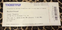Buckethead on Jun 7, 2018 [339-small]