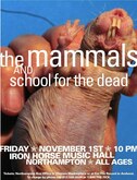 The Mammals / School For The Dead on Nov 1, 2002 [772-small]