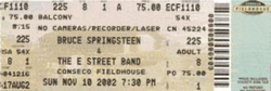 Bruce Springsteen & The E Street Band on Dec 17, 2002 [804-small]