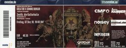 Kreator / Dimmu Borgir / Hatebreed / Bloodbath on Dec 7, 2018 [466-small]