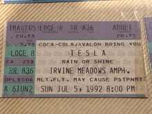 Tesla / Firehouse on Jul 5, 1992 [357-small]