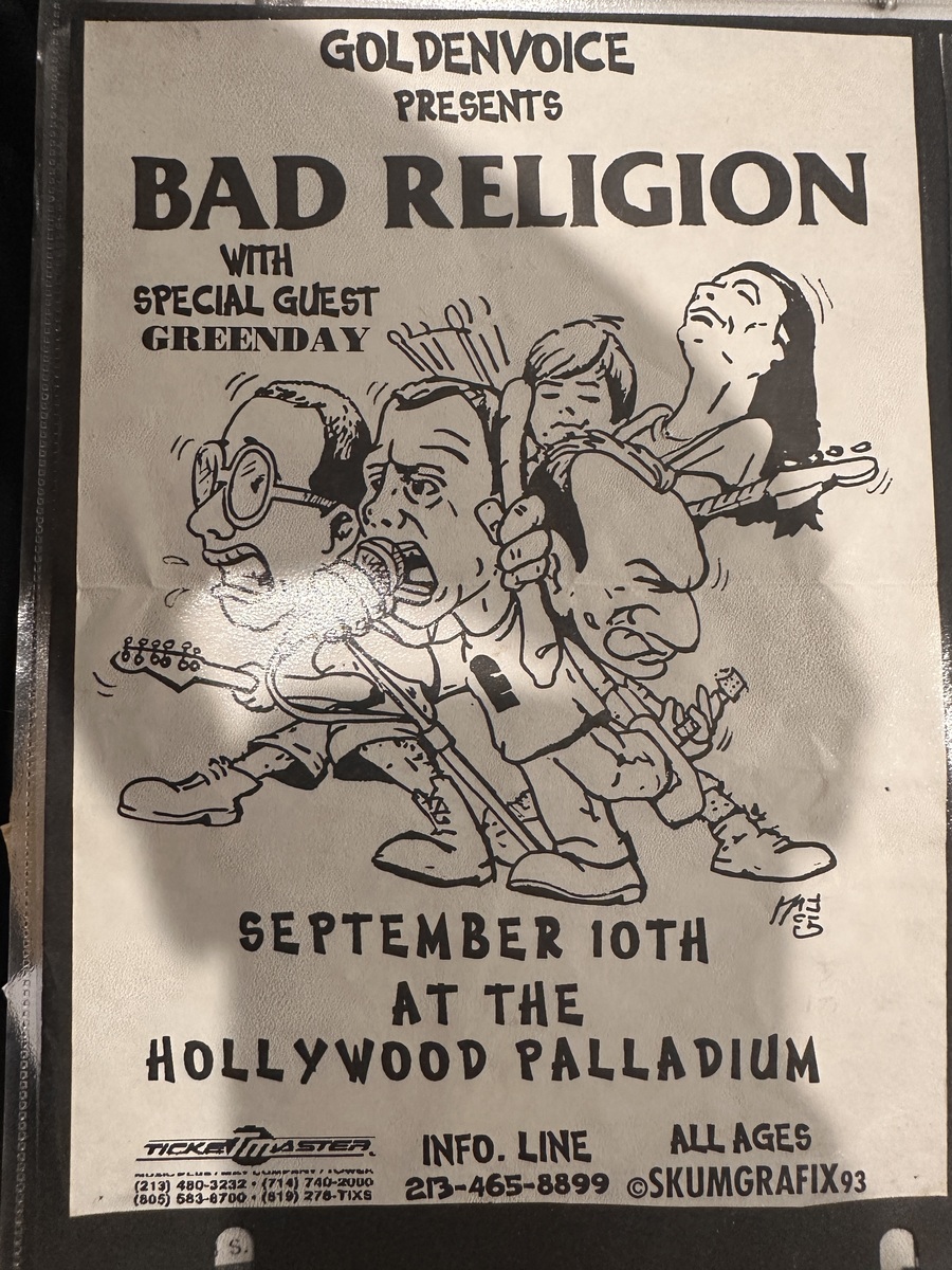 Green Day's 1993 Concert & Tour History | Concert Archives