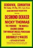 Grand Bank Holiday Reggae Review on May 27, 1973 [948-small]