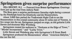 Bruce Springsteen / Joe Grushecky & The Houserockers / Steven Van Zandt on Jul 22, 1995 [134-small]