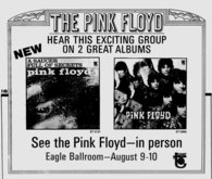 Pink Floyd / Blue Cheer on Aug 10, 1968 [978-small]