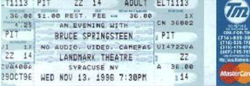 Bruce Springsteen on Nov 13, 1996 [126-small]
