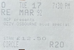 Ozzy Osbourne / D.A.D on Mar 17, 1992 [033-small]