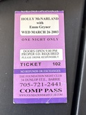 Holly McNarland / Emm Gryner on Mar 26, 2003 [342-small]