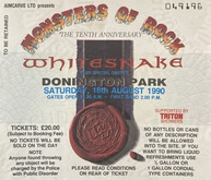 Whitesnake / Aerosmith / Poison / The Quireboys / Thunder on Aug 18, 1990 [894-small]