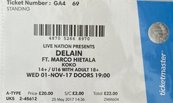 Delain / Serenity / Cellar Darling / Marko Hietala on Nov 1, 2017 [860-small]