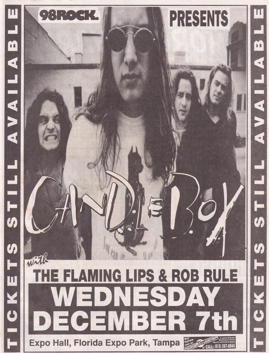 【激レア】FLAMING LIPS 1994年ライブポスター オリジナル 激レア】FLAMING LIPS 1994年ライブポスター オリジナル