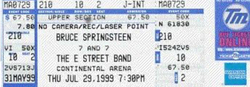 Bruce Springsteen & The E Street Band / Bobby Bandiera on Jul 29, 1999 [937-small]