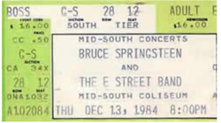 Bruce Springsteen & The E Street Band on Dec 13, 1984 [553-small]