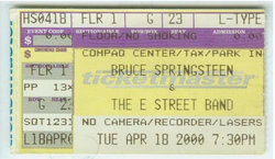 Bruce Springsteen & The E Street Band on Apr 18, 2000 [564-small]