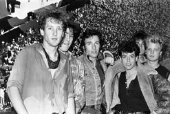 Bruce Springsteen catches the show, The Red Rockers on Nov 13, 1984 [607-small]