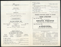 The Belafonte Folk Singers / Odetta / Chad Mitchell Trio / Steve DePass on Aug 3, 1961 [506-small]
