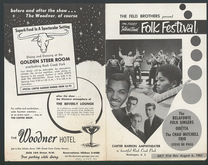 The Belafonte Folk Singers / Odetta / Chad Mitchell Trio / Steve DePass on Aug 3, 1961 [507-small]