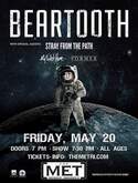 tags: Beartooth, Stray From The Path, My Ticket Home, Former, Pawtucket, Rhode Island, United States, Gig Poster, The Met  - Beartooth / Stray From The Path / My Ticket Home / Former on May 20, 2016 [618-small]