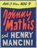 Johnny Mathis & Henry Mancini on Aug 9, 1964 [476-small]