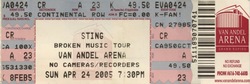 Sting / Phantom Planet on Apr 24, 2005 [276-small]