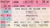 Lyle Lovett / Sting on Jul 24, 1996 [510-small]