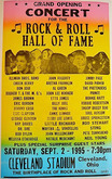 Concert for Rock & Roll Hall of Fame on Sep 2, 1995 [404-small]