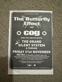 The Butterfly Effect / Cog / The Grand Silent System on Nov 21, 2003 [588-small]
