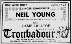 Neil Young / Camp Hilltop on Jun 17, 1969 [227-small]